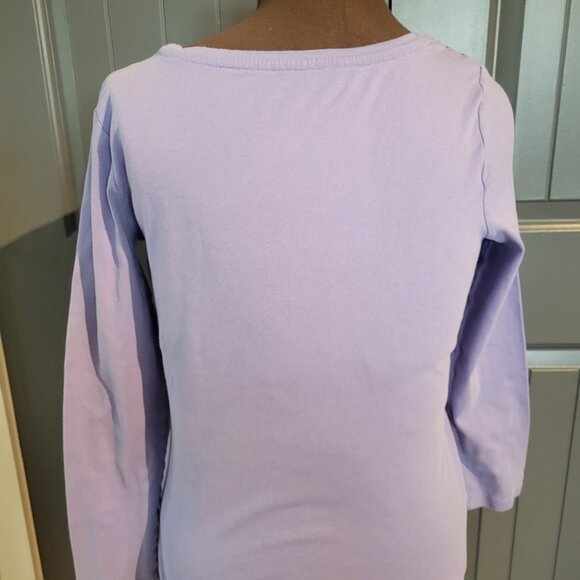 Northern reflections purple long sleeve top - Picture 2 of 7